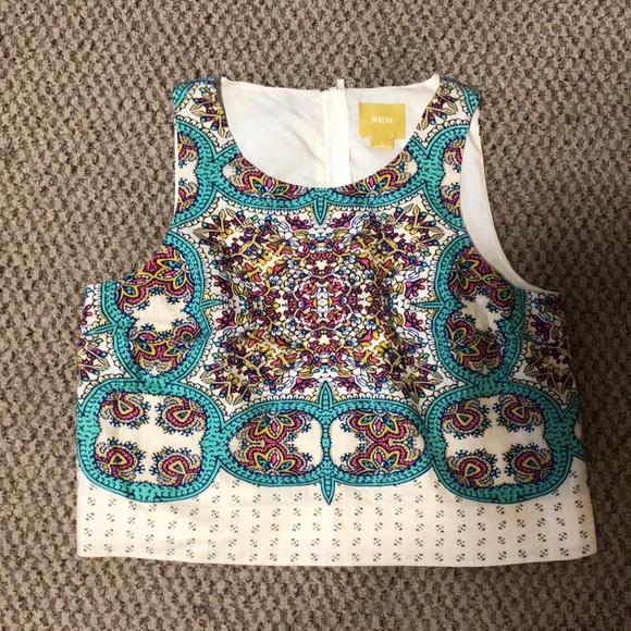 Anthropologie Maeve crop top size 8 - Picture 2 of 6